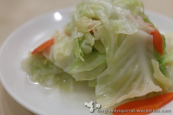 Stir Fried Cabbage 炒高丽菜